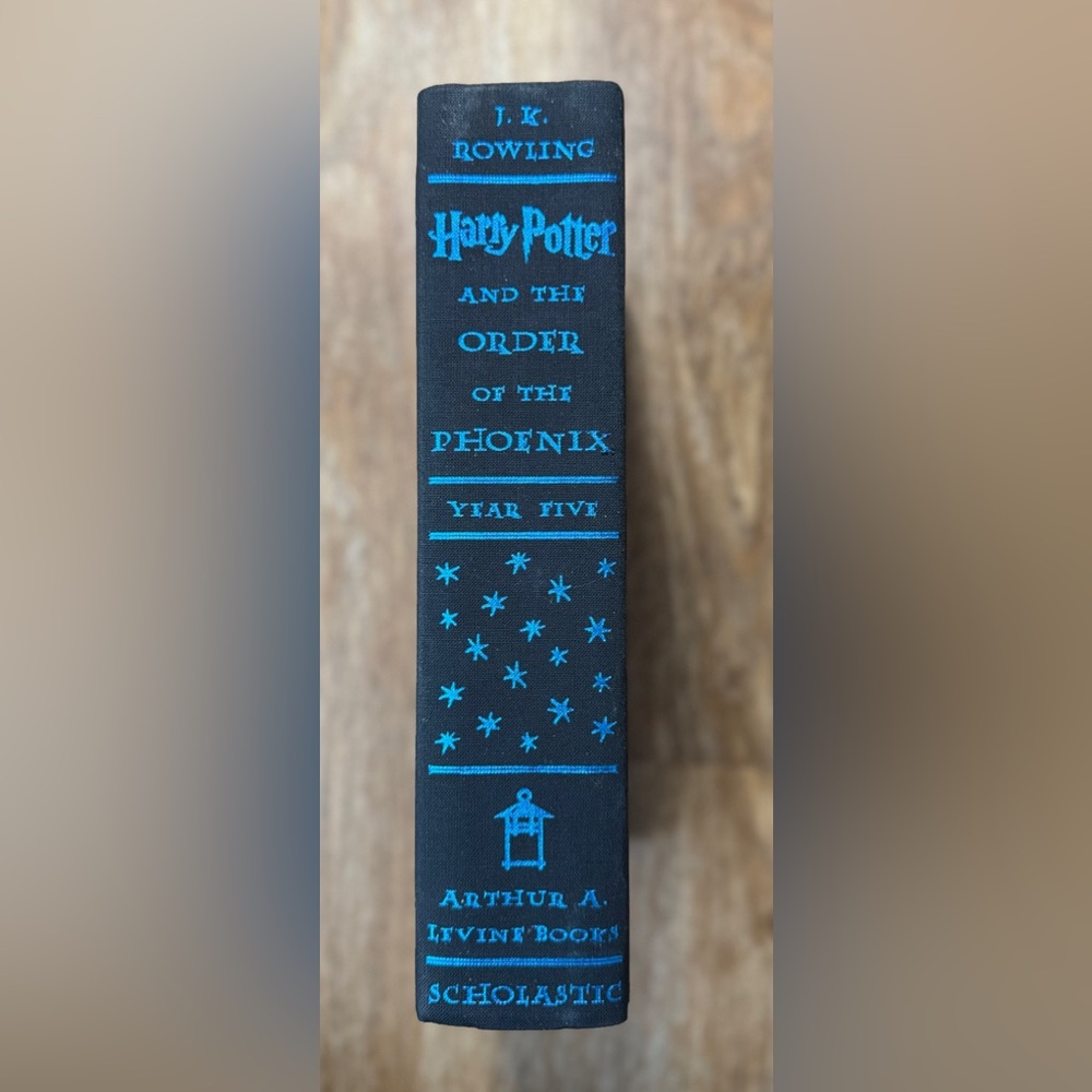 RARE W/ ERROR Harry Potter & the Order of the Phoenix (2003) DELUXE 1st Ed HC - Picture 4 of 9
